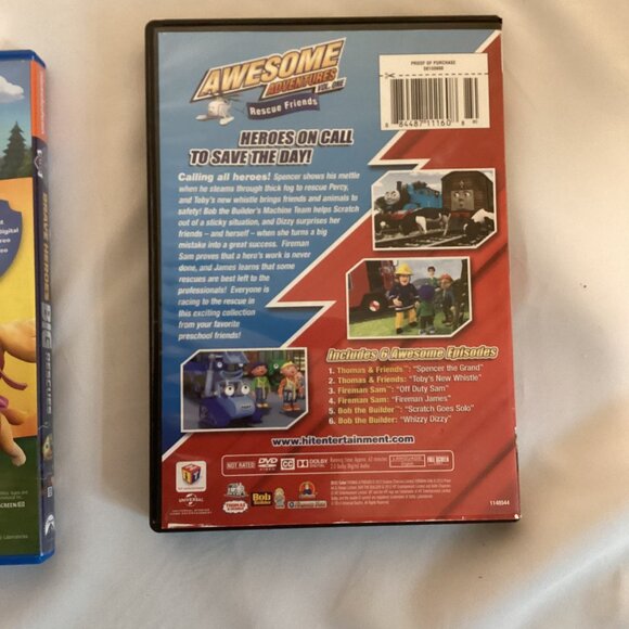 PAW Patrol + Rescue Friends DVD Lot – Brave Heroes & Action Adventures – Kids Fa - Picture 7 of 8